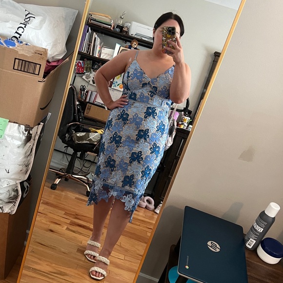 Lulus Lace Dress - Picture 1 of 5